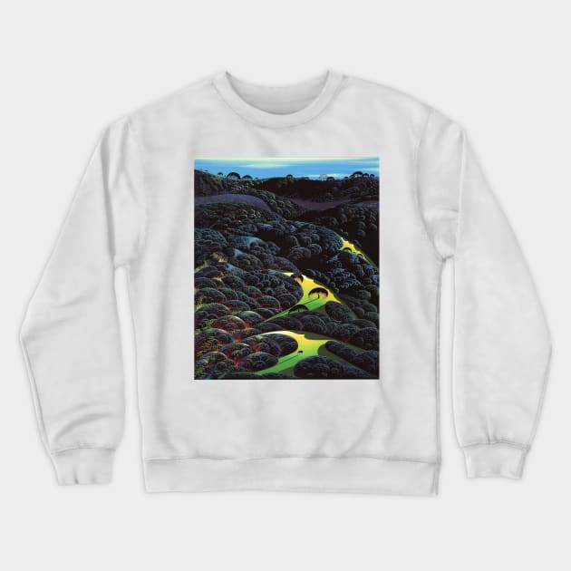 Eyvind Earle Crewneck Sweatshirt by QualityArtFirst